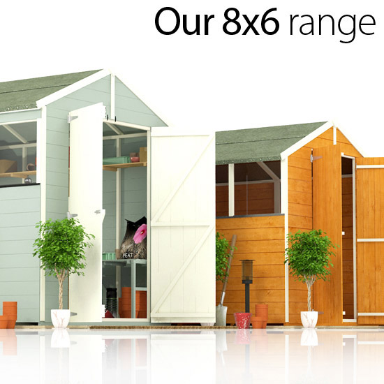 Introducing BillyOh's range of 8 x 6 sheds Introducing BillyOh's range of 8 x 6 sheds