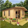 4.0 x 5.0m - BillyOh Montana Log Cabin 4.0 x 5.0m - BillyOh Montana Log Cabin