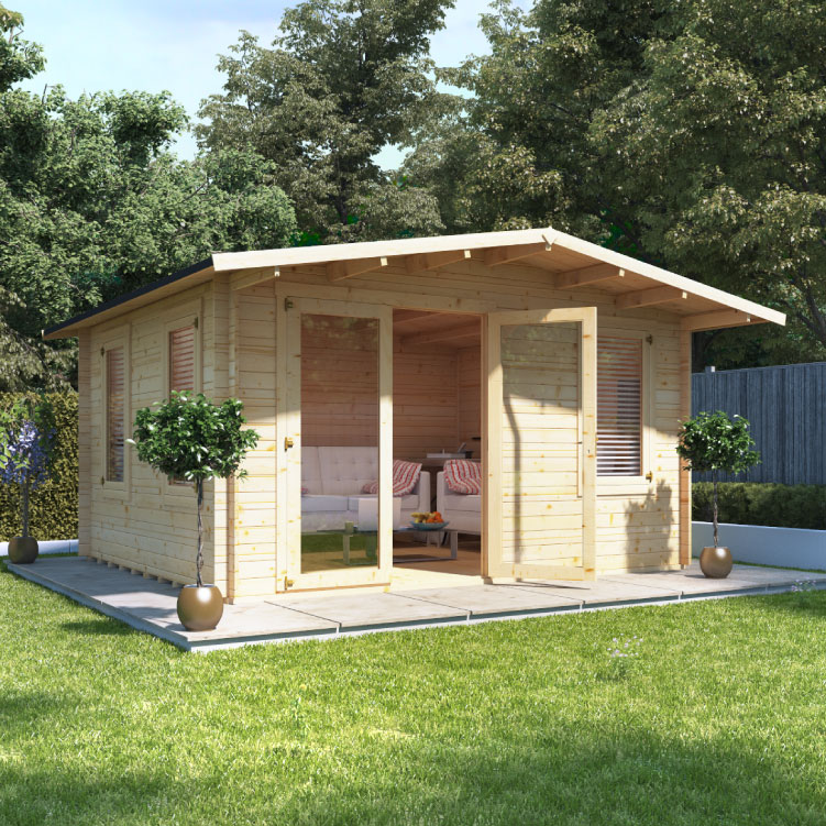 BillyOh Montana Log Cabin - Premium Montana III W4.0mxD5.0m BillyOh Montana Log Cabin - Premium Montana III W4.0mxD5.0m