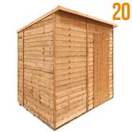 BillyOh 20 Windowless Rustic Economy Overlap Pent