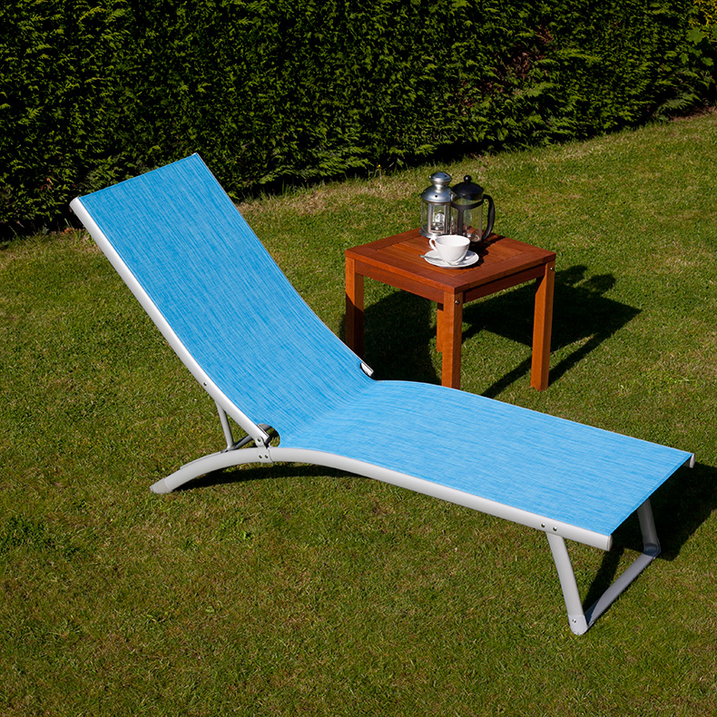 BillyOh Rio Blue Garden Sun Lounger