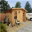 BillyOh 3.5 x 3.0 Alpine Workshop Log Cabin