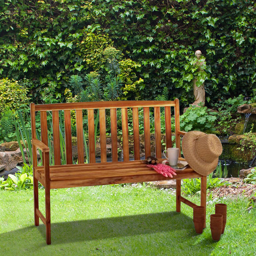 Alexander Rose 4ft Acacia Monte Carlo Garden Bench