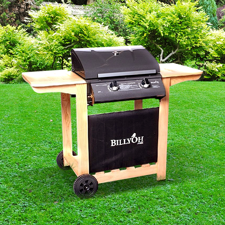 BillyOh 2 Burner Hooded Imperial Hooded Gas BBQ