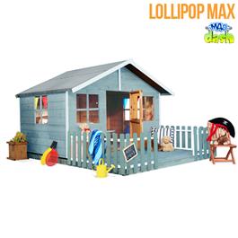 Mad Dash Childrens Playhouses - Lollipop Wooden Playhouse 6'x7'