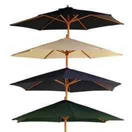 3m Parasol - Black