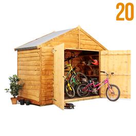 3 x 6 20 Rustic Bike Store