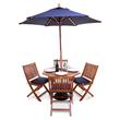 4 Seater Folding Chair BillyOh Windsor 1m Octagonal Set