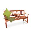 BillyOh 3 Seater Windsor Pop Up Bench with Table