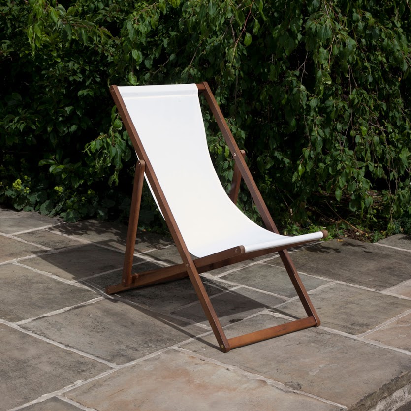 BillyOh Hampton 2 x Reclining Foldable Deck Chair