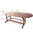 BillyOh Hampton Garden Table - 1.8-2.3m Oval Extending