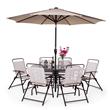 Express 6 Seat Rectangular - Brown