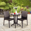 Keter Rattan Style 2 Seat Brown Bistro Set