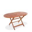 BillyOh Windsor Garden Table - 1.4m Oval Folding