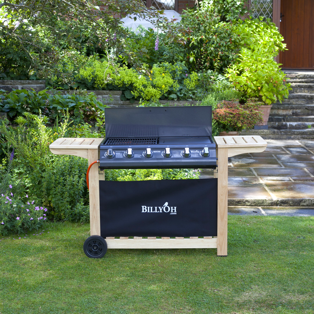 BillyOh Imperial 6 Burner Flat Bed BBQ