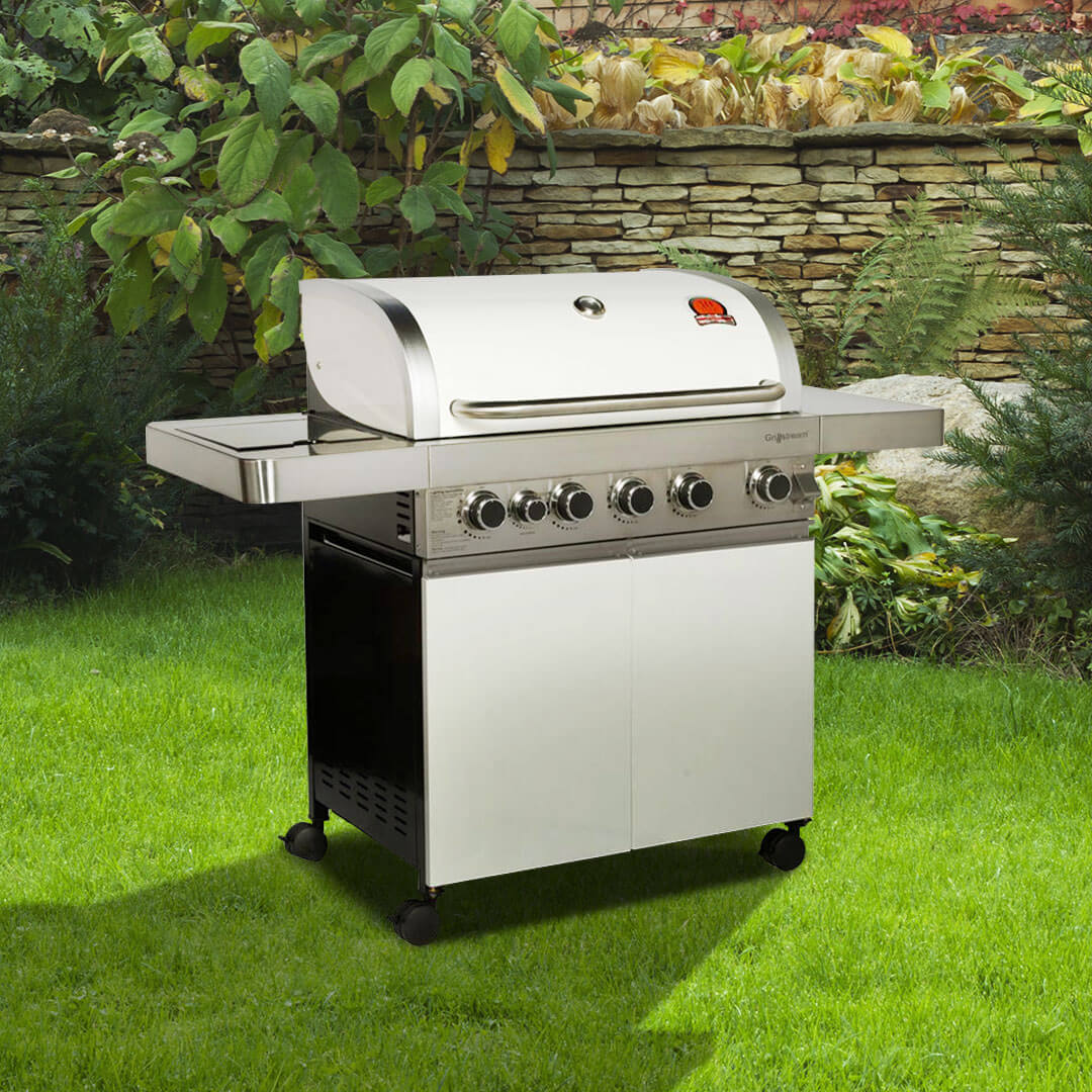 BillyOh Prestige 5 Burner Hooded Gas BBQ