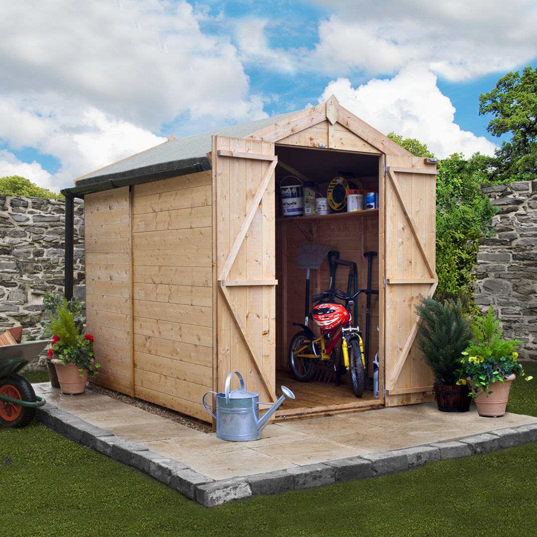 BillyOh 7 x 5 Windowless Tongue and Groove Apex Garden Shed 4000 Range