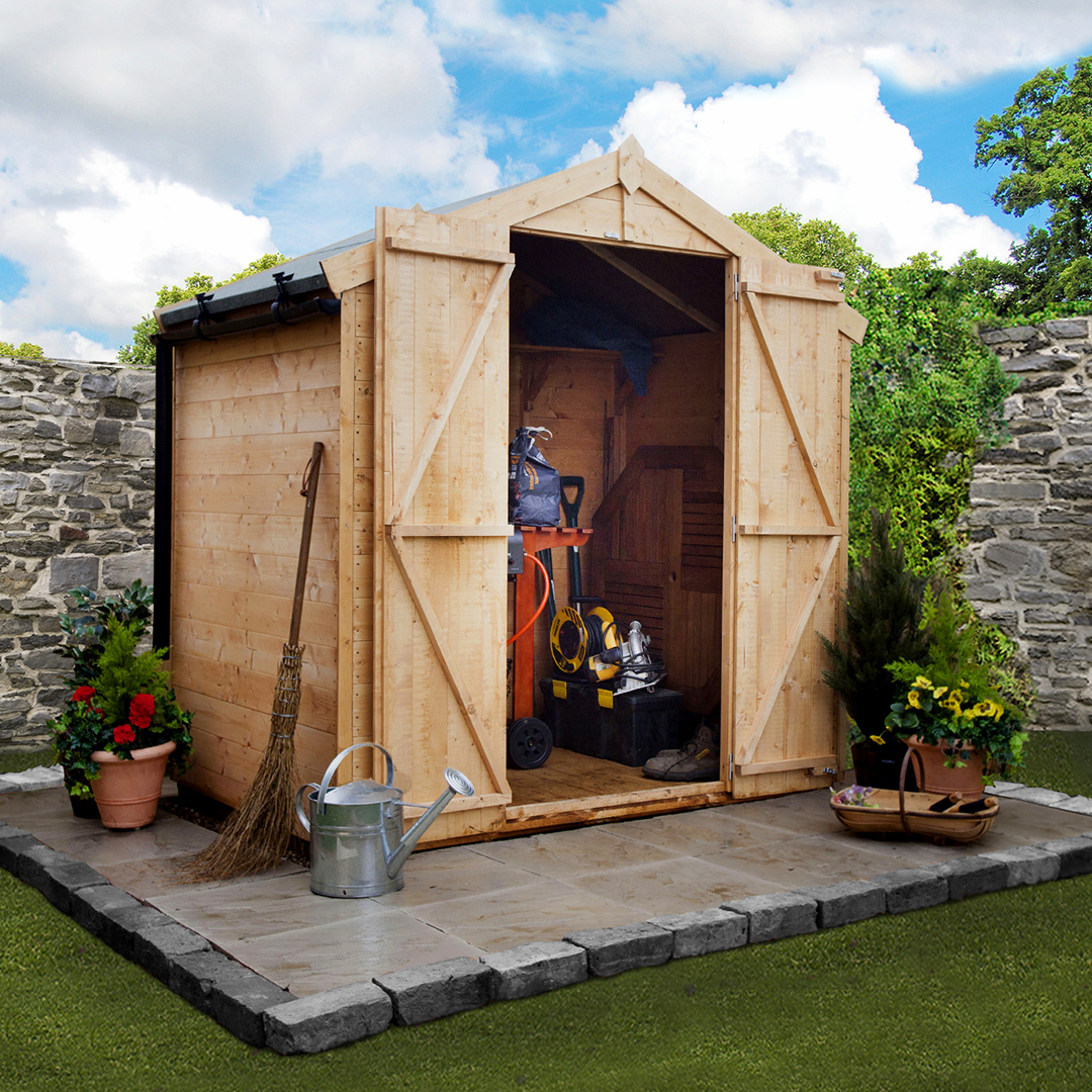 BillyOh 4 x 6 Windowless Tongue and Groove Apex Garden Shed 4000 Range