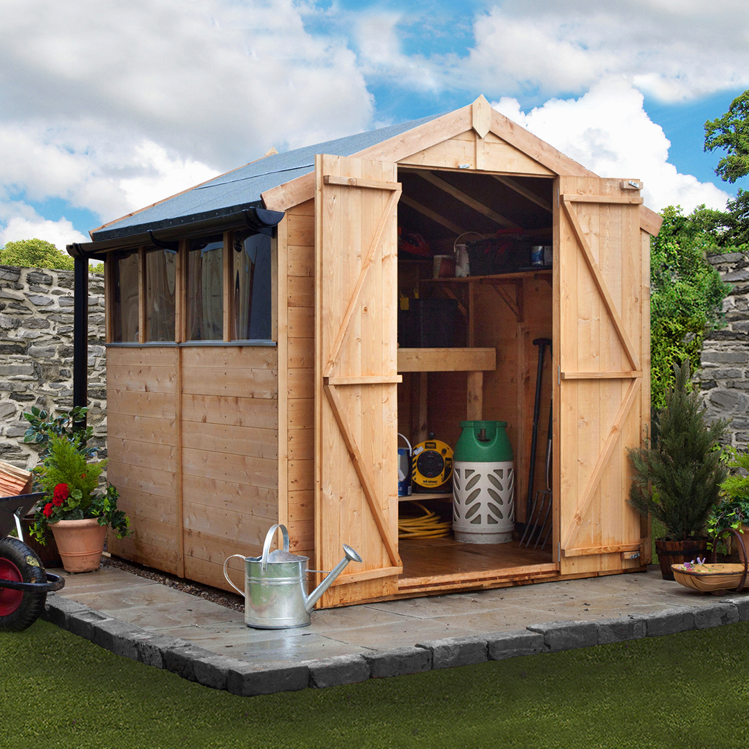 BillyOh 6 x 6 Windowed Tongue and Groove Apex Garden Shed 4000 Range