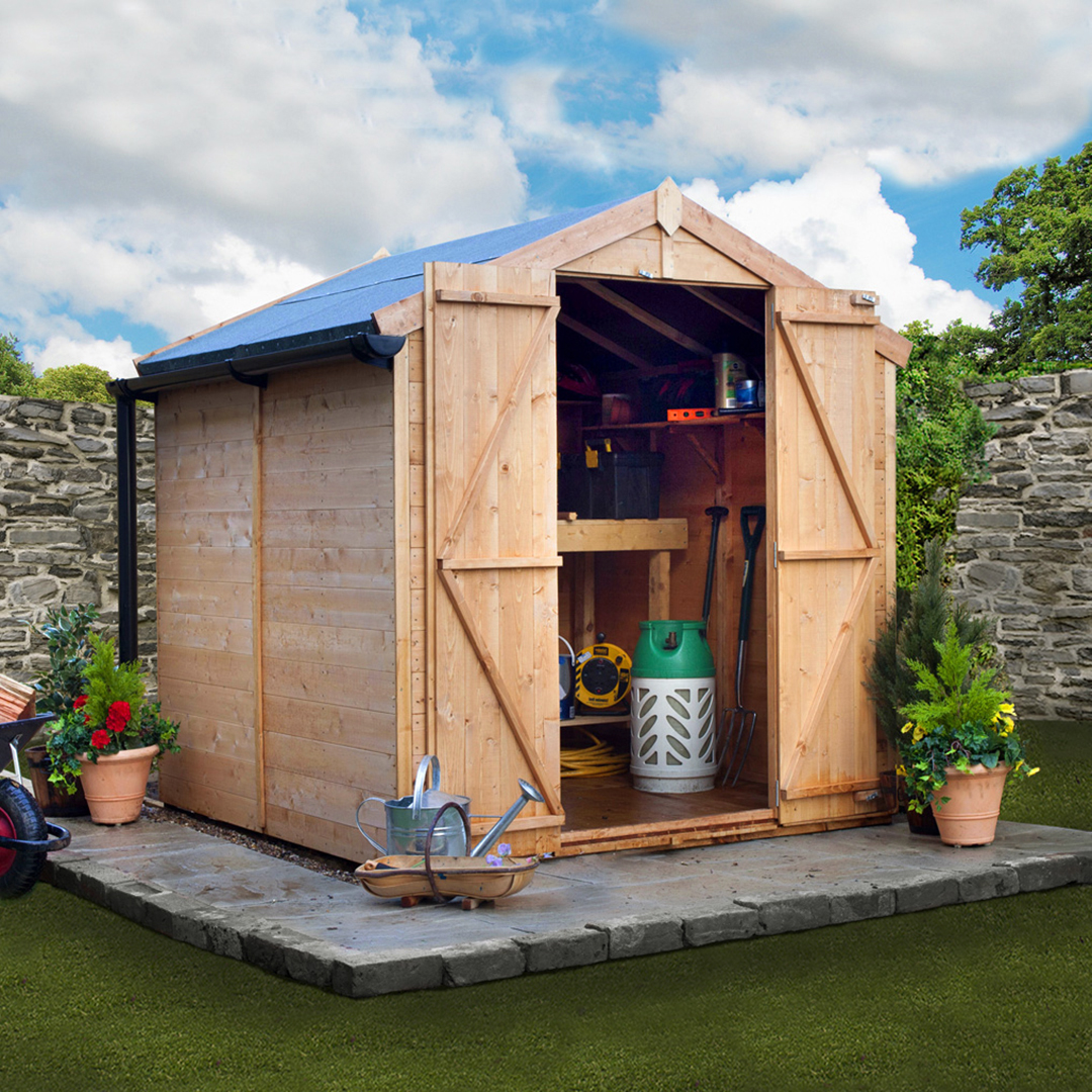 BillyOh 6 x 6 Windowless Tongue and Groove Apex Garden Shed 4000 Range