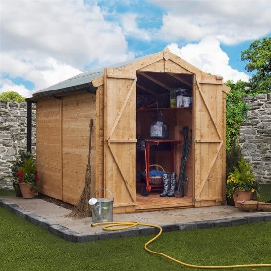 BillyOh 4000 8x6 Windowless Shed with optional tongue and groove floor