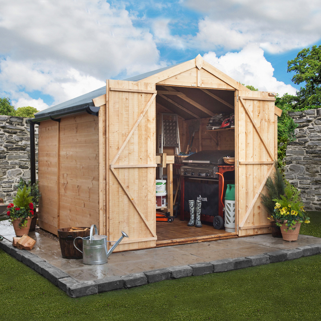 BillyOh 7 x 8 Windowless Tongue and Groove Apex Garden Shed 4000 Range