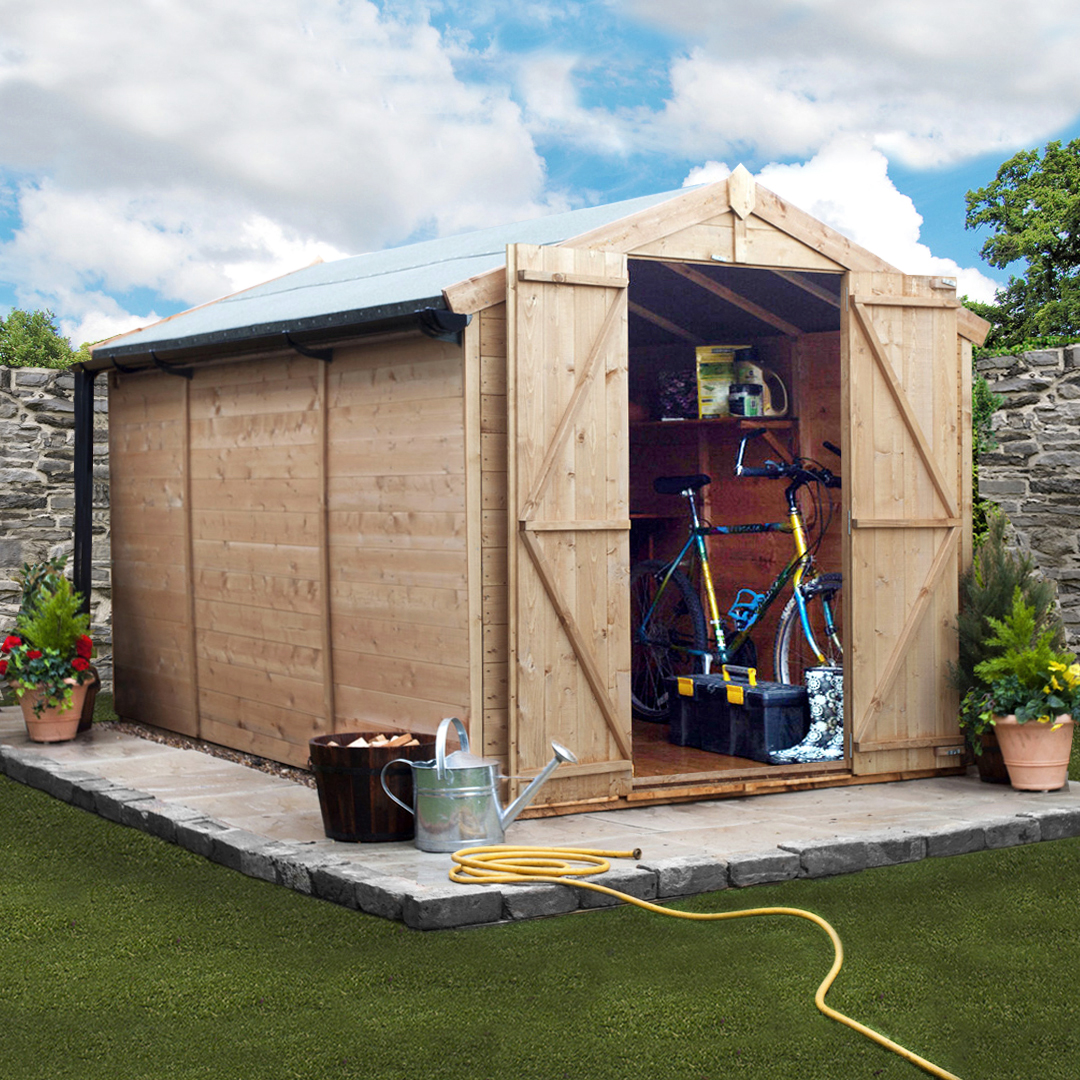 10 x 7 BillyOh 4000 Windowless Tongue and Groove Apex Garden Shed