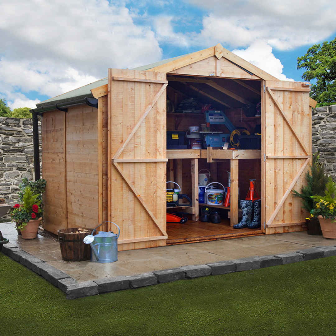 BillyOh 6 x 10 Windowless Tongue and Groove Apex Garden Shed 4000 Range