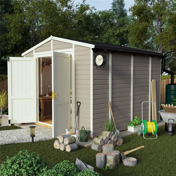 BillyOh 6000 Apex Door Windowless Workshop - 16mm shiplap boards 