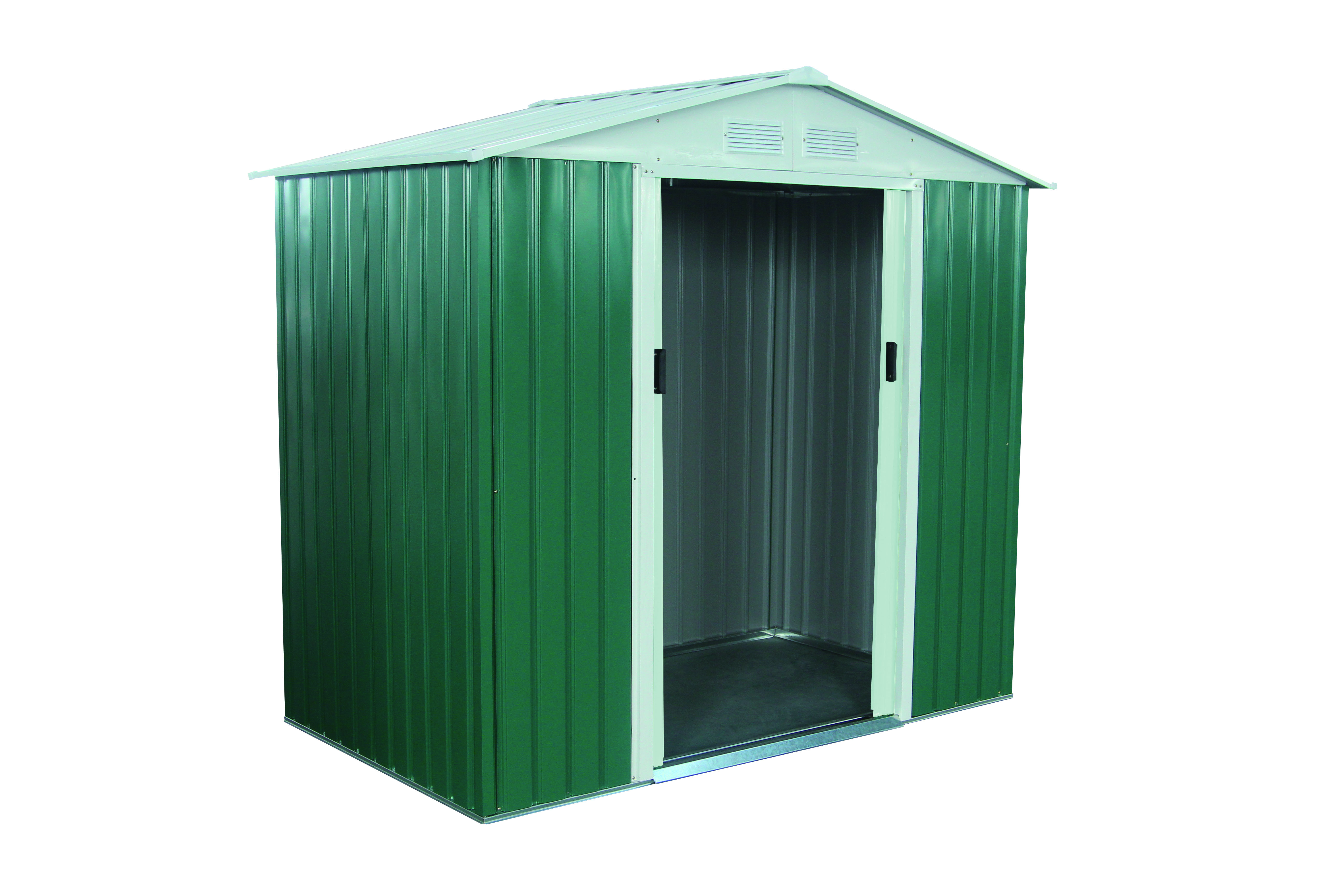 BillyOh Archer 4 x 7 Galvanised Steel Metal Garden Sheds