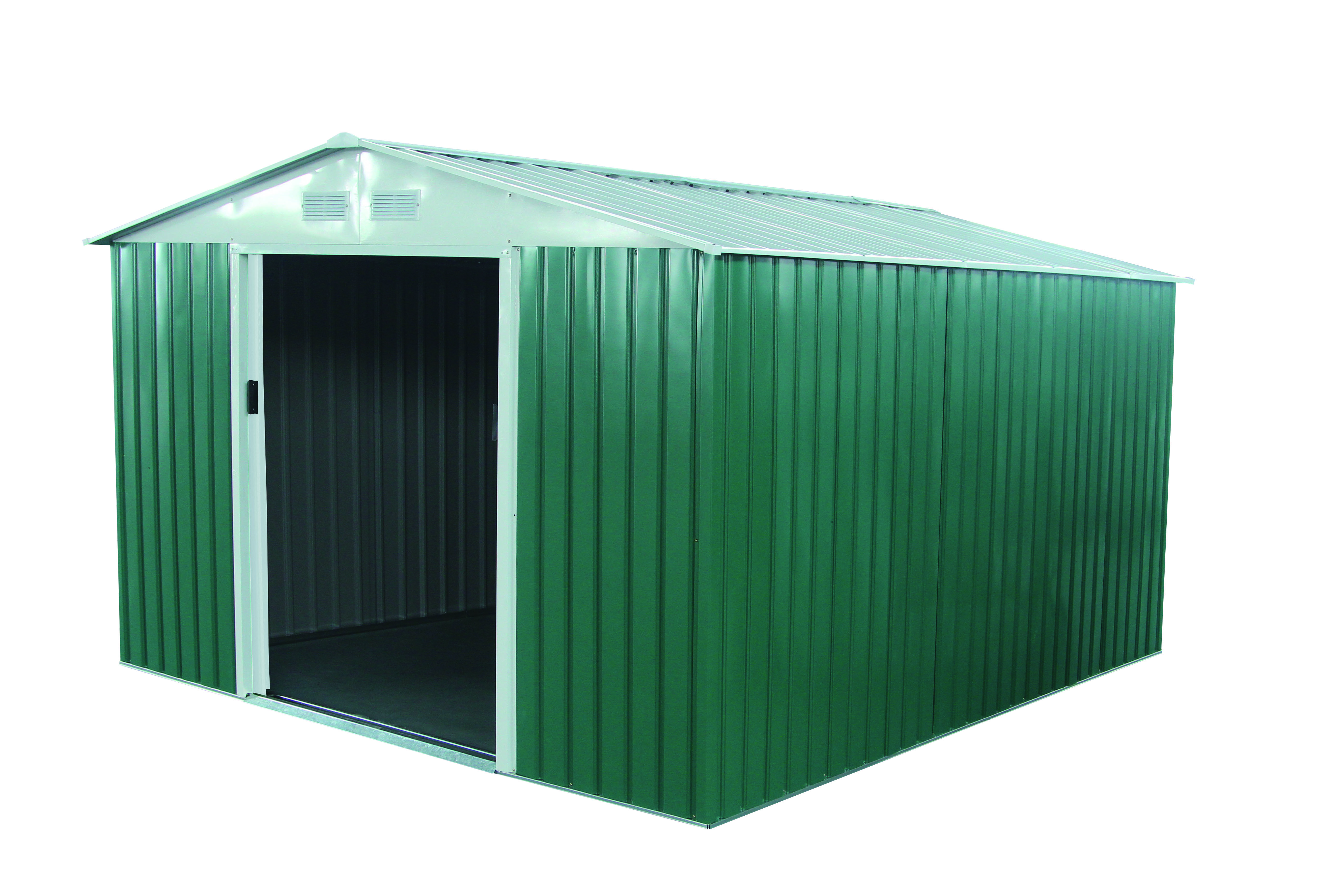 BillyOh Archer 10 x 11  Galvanised Steel Metal Garden Sheds