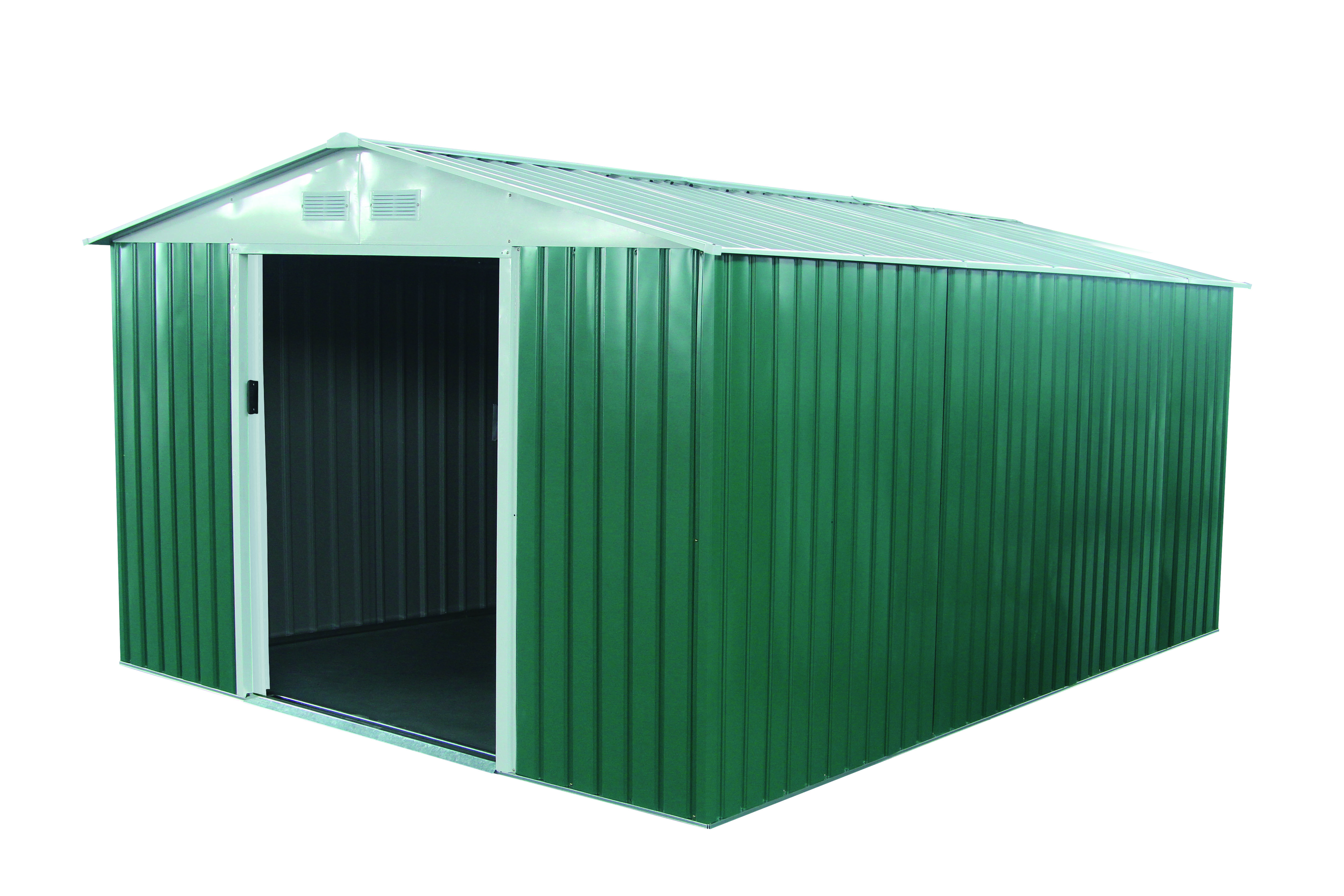 BillyOh Archer 12 x 11  Galvanised Steel Metal Garden Sheds