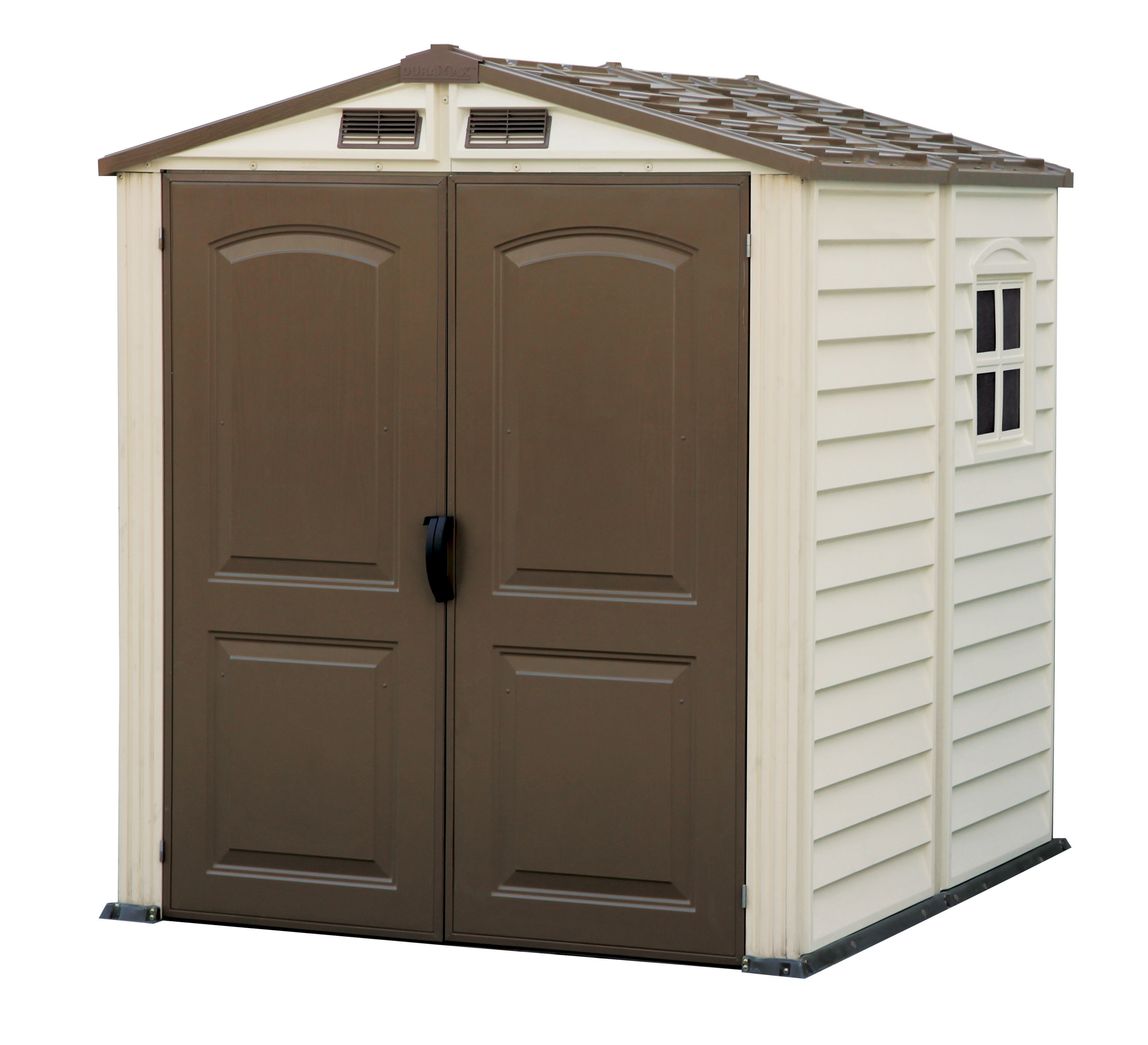 BillyOh Daily Apex Plastic Shed - Vinyl Clad Plastic Shed with floor