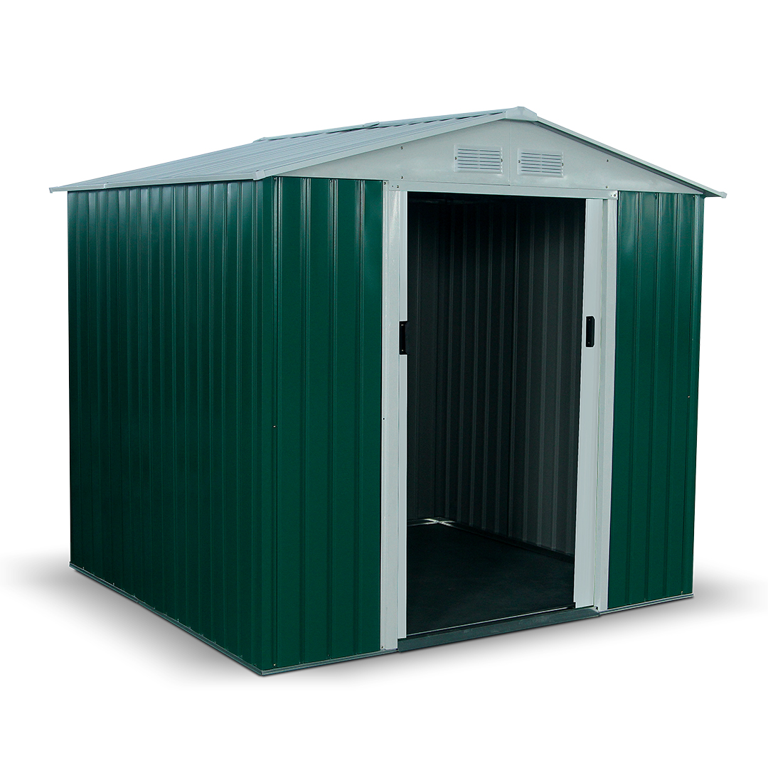 BillyOh Boxer 7 x 6 Dark Green Apex Metal Shed