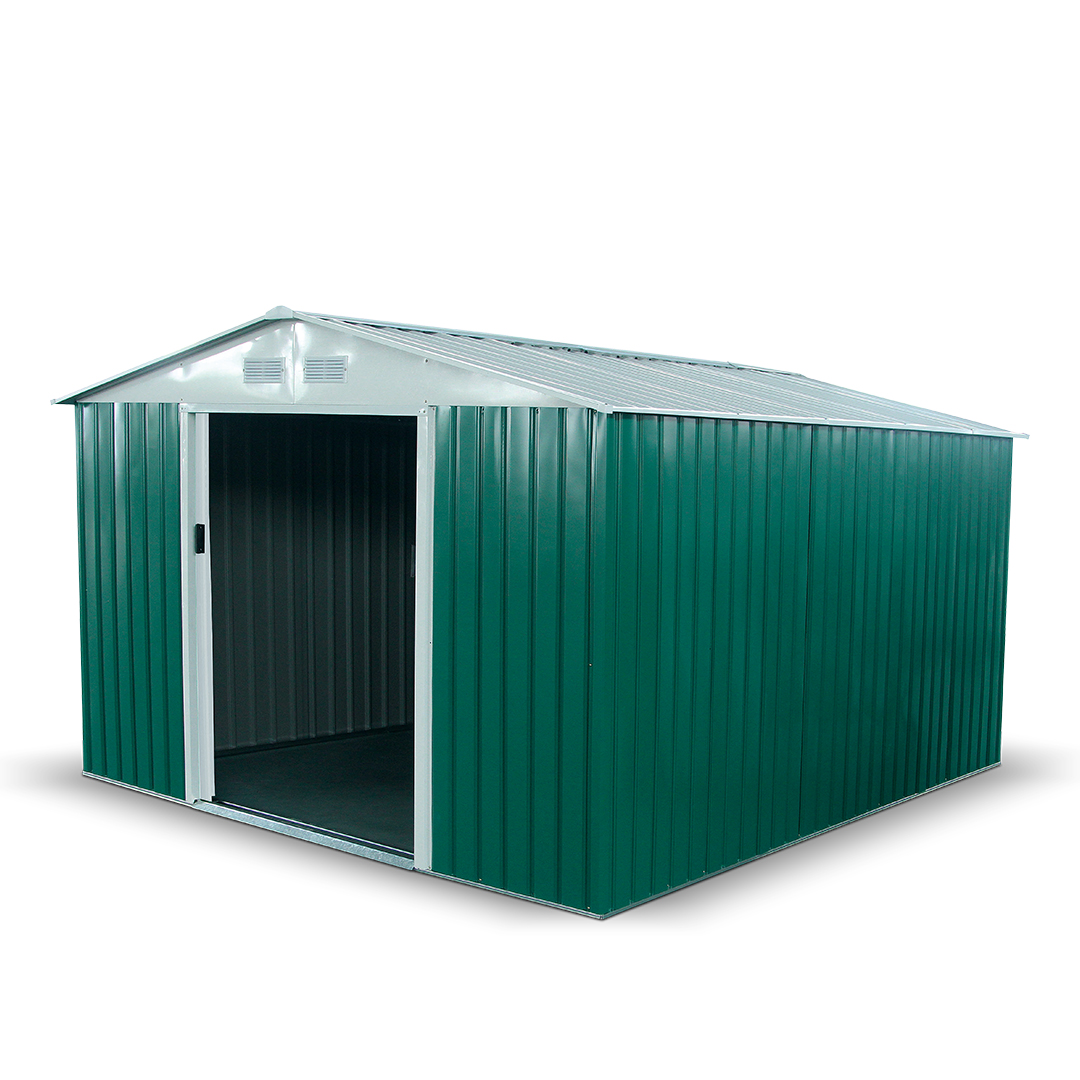 10x11 Apex Dark Green - BillyOh Boxer Metal Garden Shed