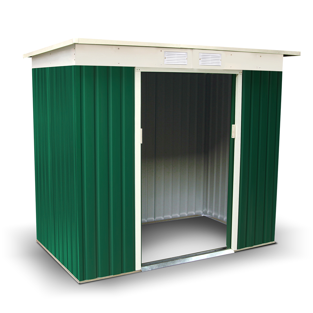 BillyOH Boxer 7 x 5 Dark Green Pent Metal Shed