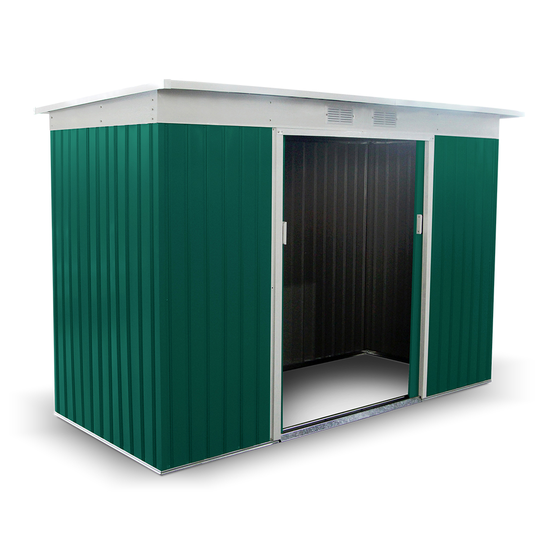 BillyOH Boxer 9 x 5 Dark Green Pent Metal Shed