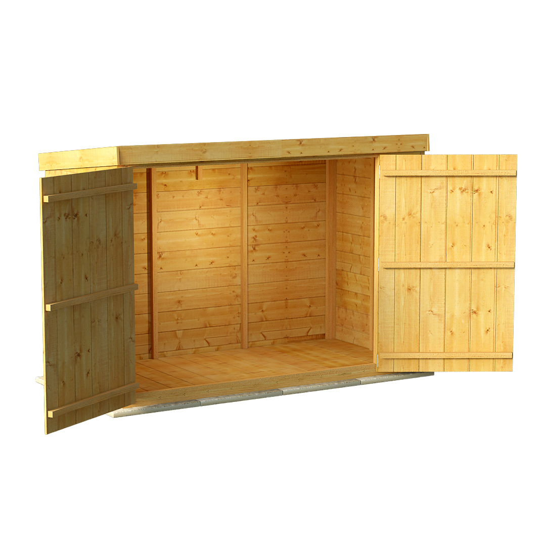 BillyOh Mini Master Tongue and Groove Pent Store Shed