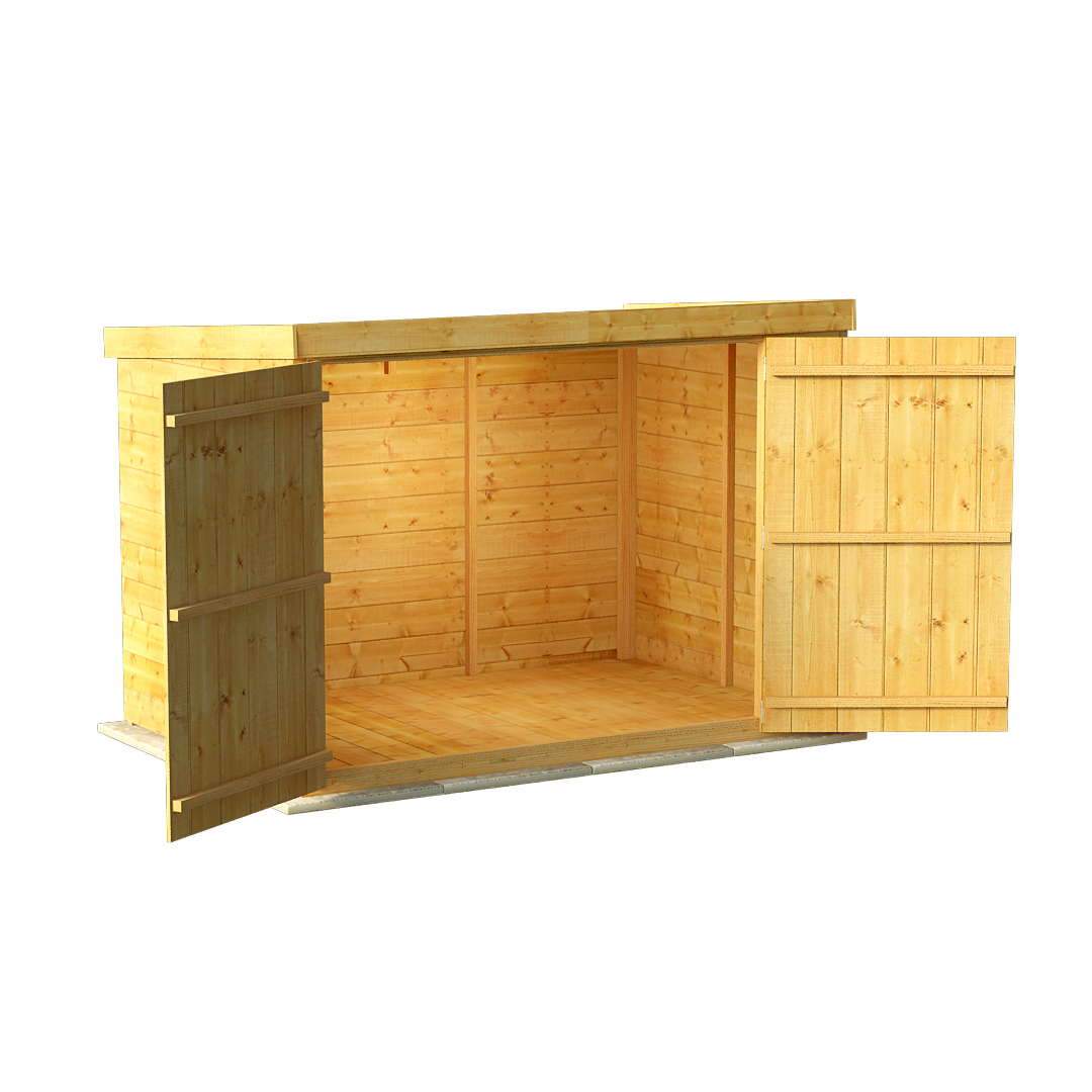 BillyOh Mini Master Tongue and Groove Pent Store Shed