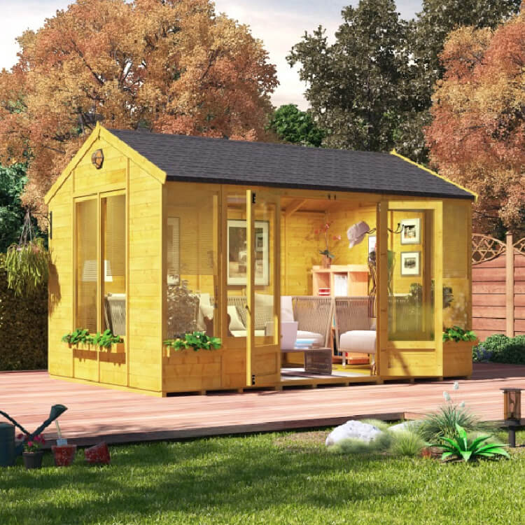 BillyOh Petra Tongue and Groove Reverse Apex Summerhouse