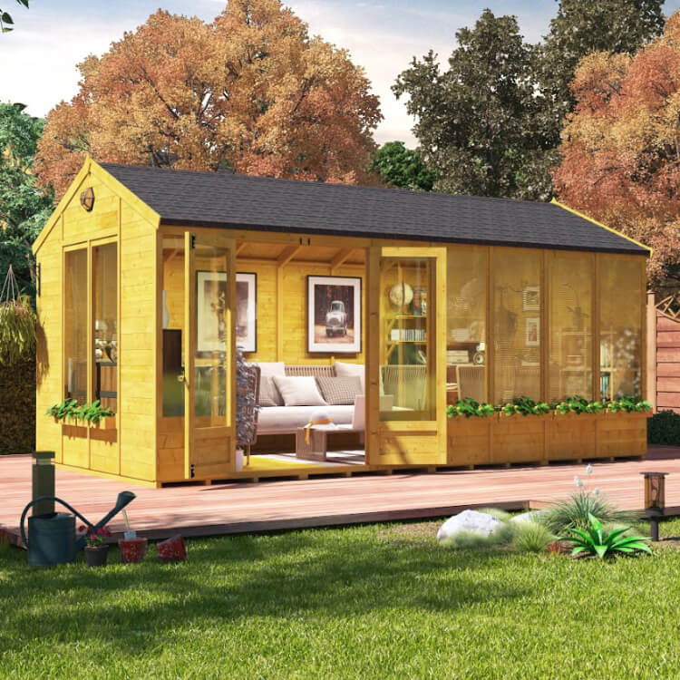 BillyOh Petra Tongue and Groove Reverse Apex Summerhouse