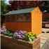 *small *Wooden garden shed *8' x 6'