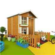 Mad Dash Peardrop Junior Wooden Playhouse