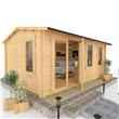 5.0 x 3.5m BillyOh Devon Garden Log Cabin 35mm