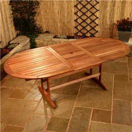 BillyOh 1.8-2.3m Oval Extending Garden Table