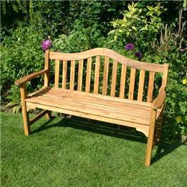 BillyOh Signature Preston 3 Seater Wooden Garden Bench