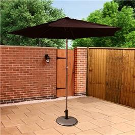 BillyOh Onyx 2.5m Black Parasol