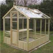 BillyOh Swallow Kingfisher Pressure Treated Wooden Greenhouse