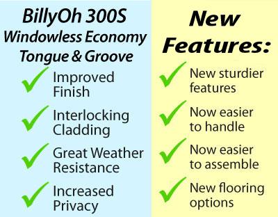 The BillyOh 300S Windowless at a Glance...