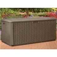 BillyOh Suncast Resin Wicker Deck Box